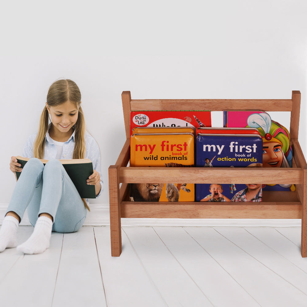 Buy Wooden Floor Book Shelf - SkilloToys.com