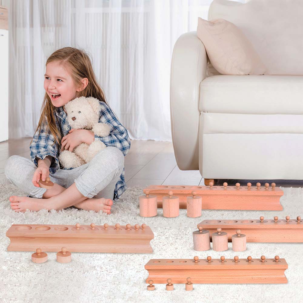 Buy Knobbed Cylinder Block - SkilloToys.com