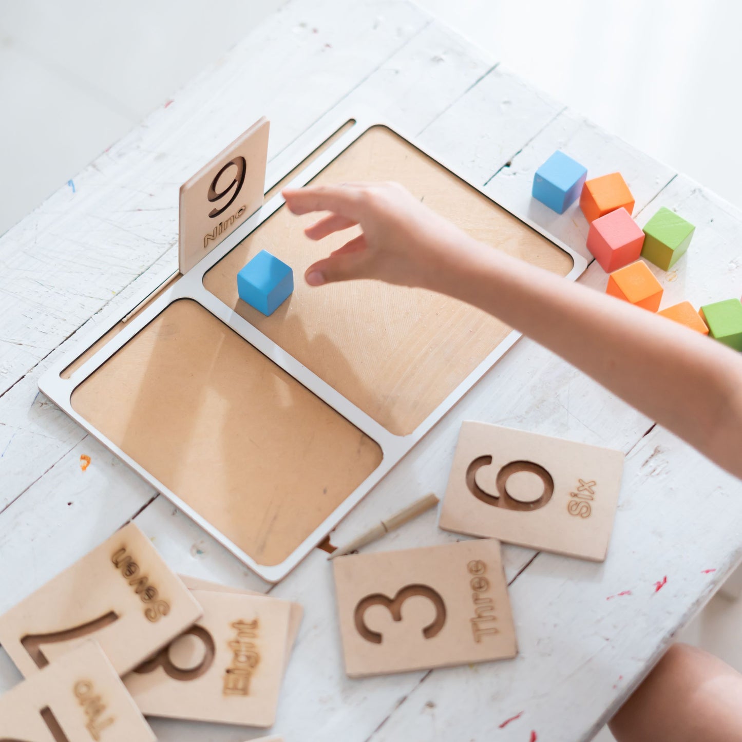 Buy Montessori Number Literacy Learning Board - SkilloToys.com