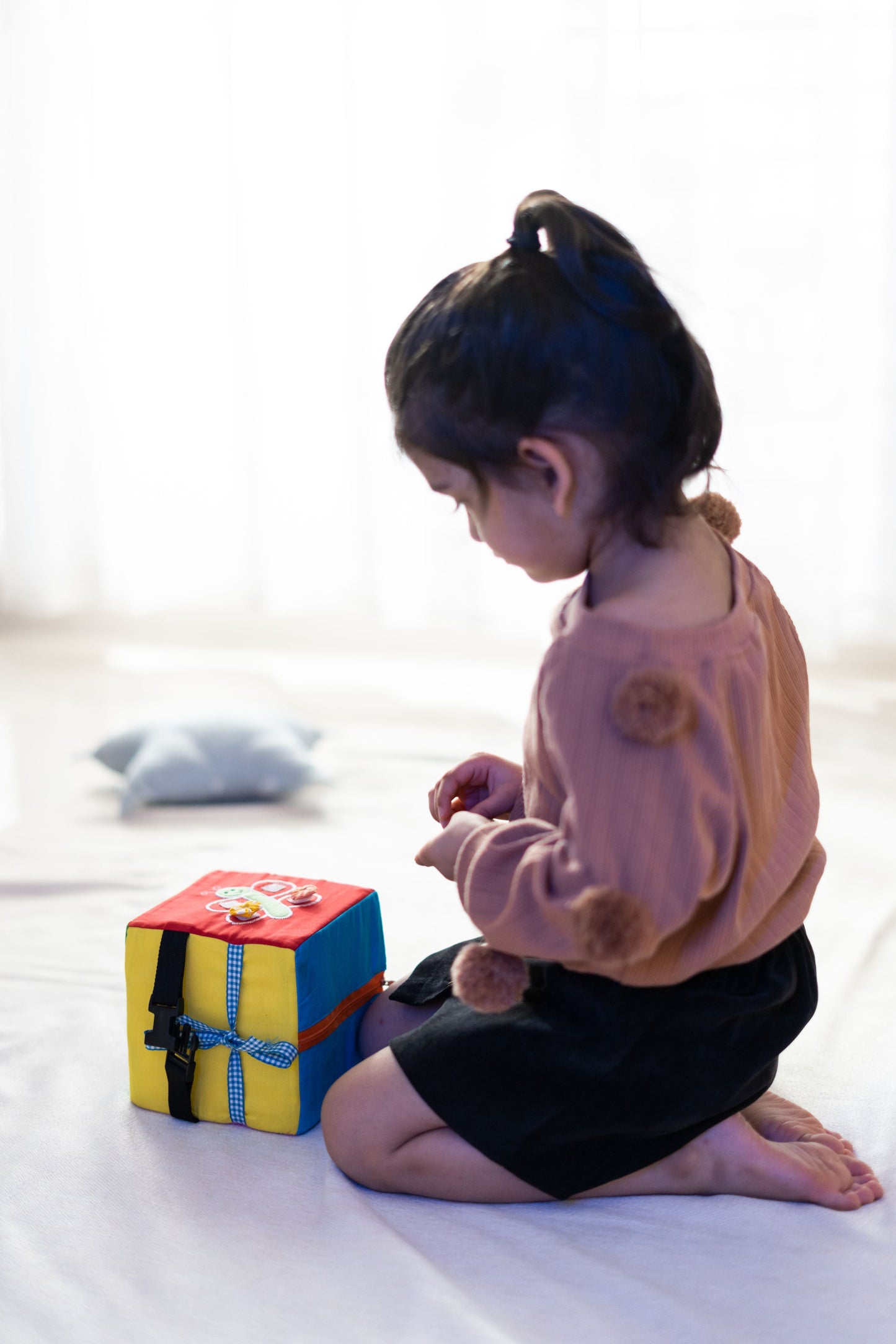 Buy Montesorri Motor Skill Activity Cube Toy - SkilloToys.com