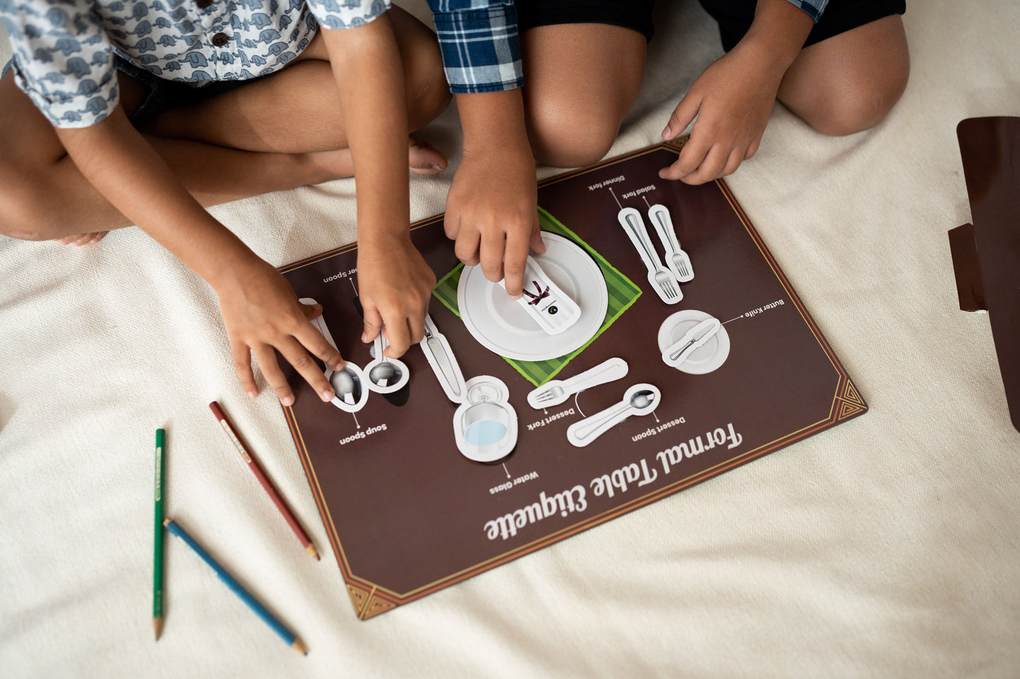 Buy Dining Etiquettes Activity Sheet - SkilloToys.com