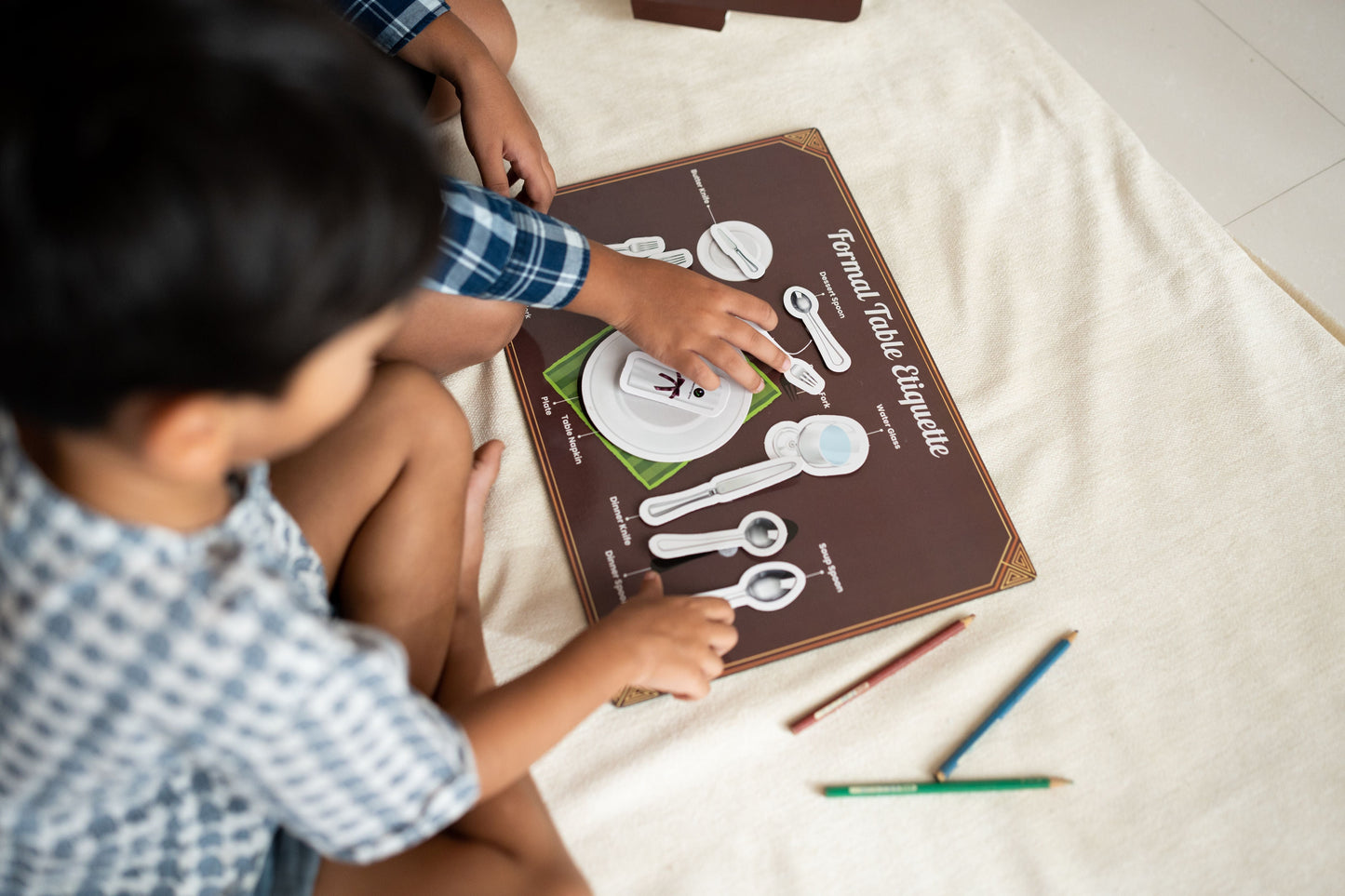 Buy Dining Etiquettes Activity Sheet - SkilloToys.com