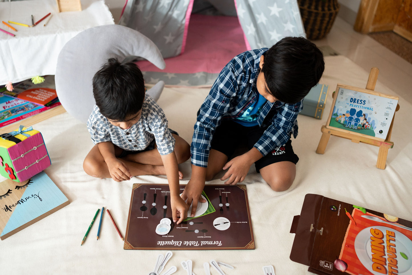 Buy Dining Etiquettes Activity Sheet - SkilloToys.com