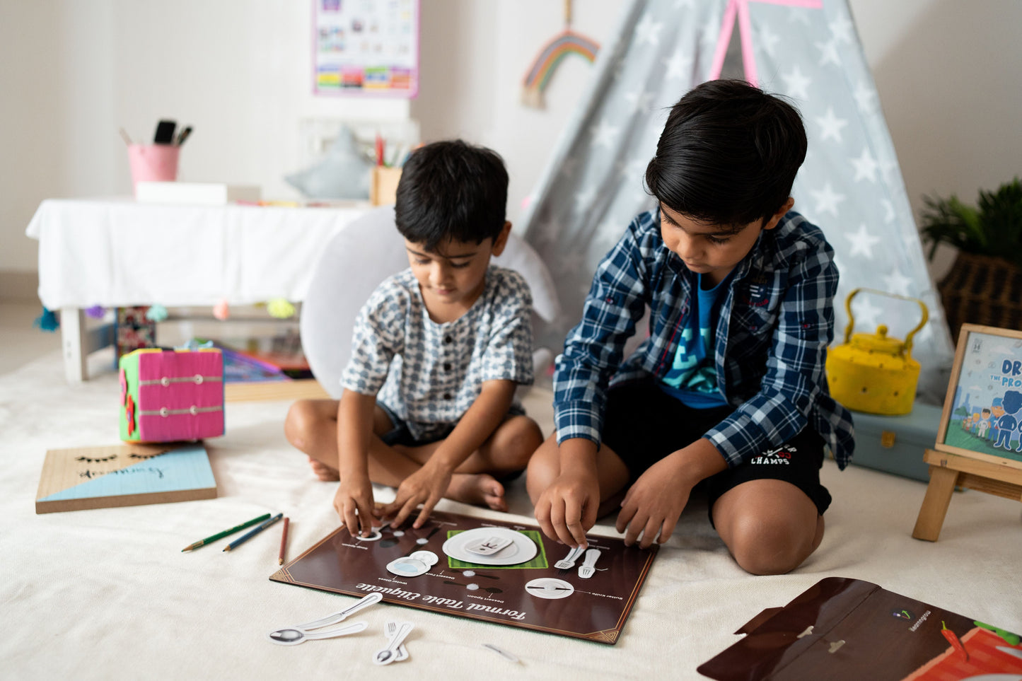 Buy Dining Etiquettes Activity Sheet - SkilloToys.com