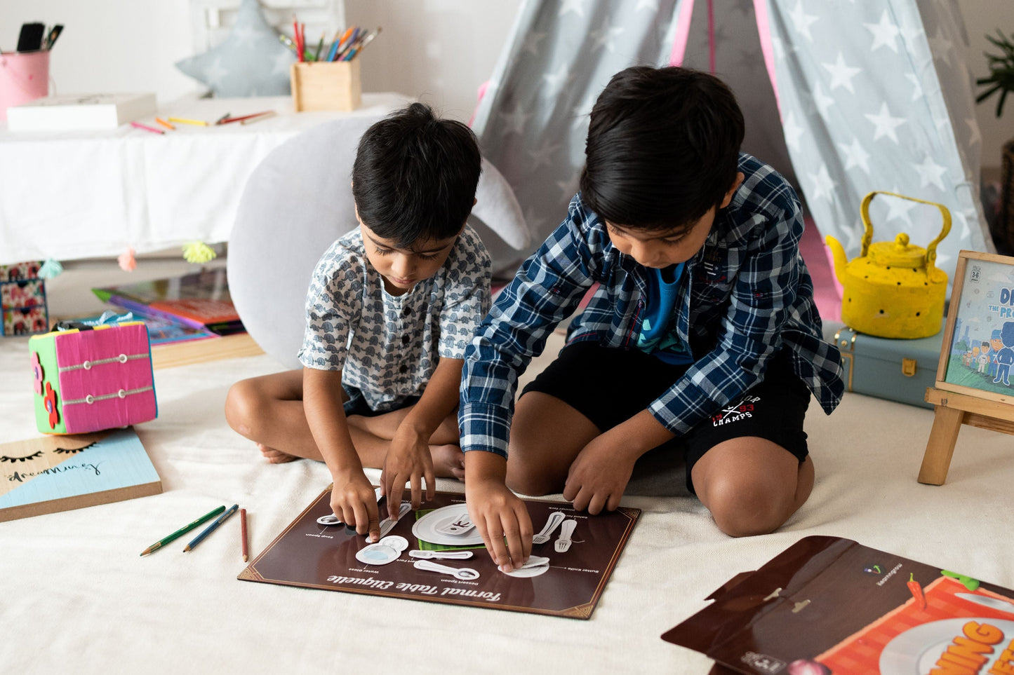 Buy Dining Etiquettes Activity Sheet - SkilloToys.com