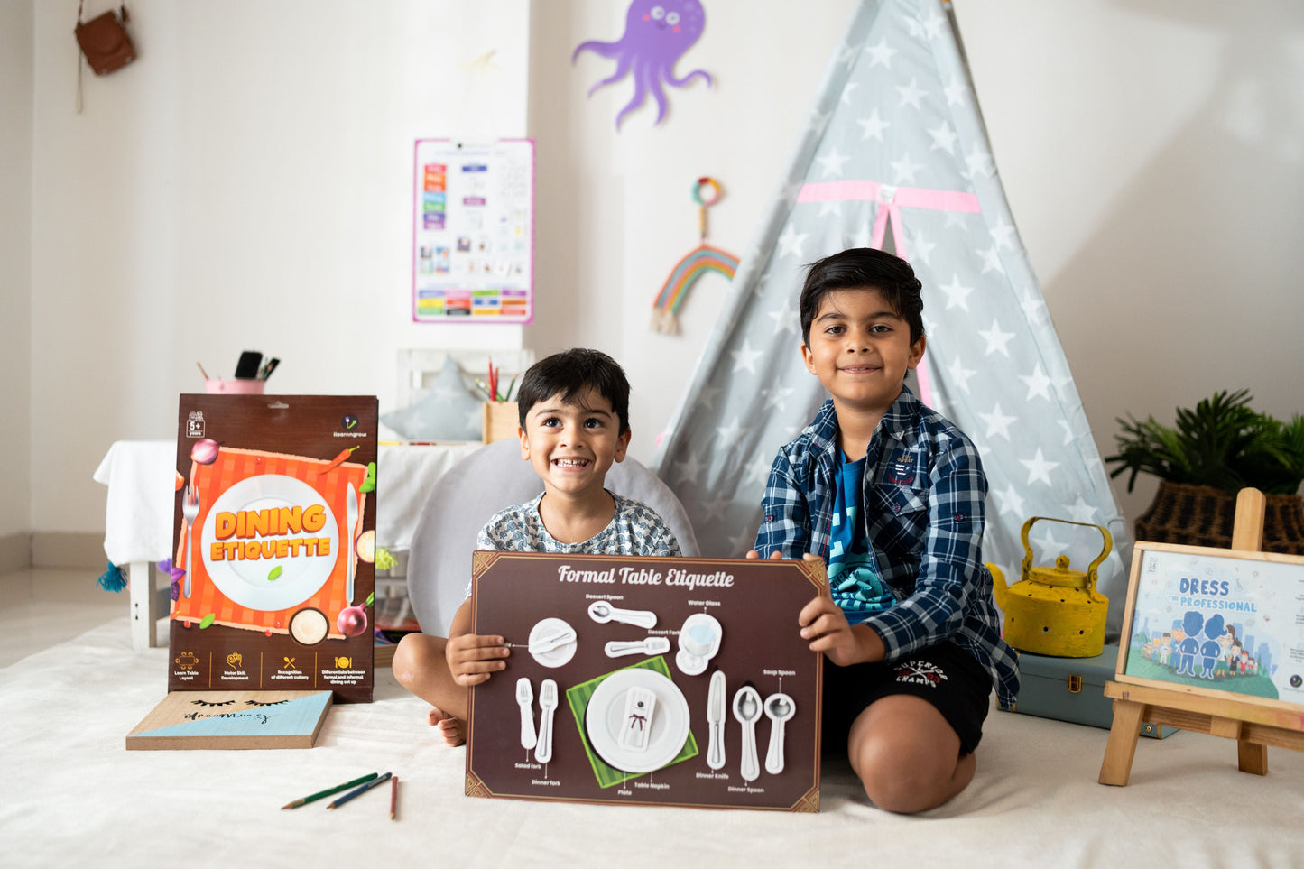 Buy Dining Etiquettes Activity Sheet - SkilloToys.com