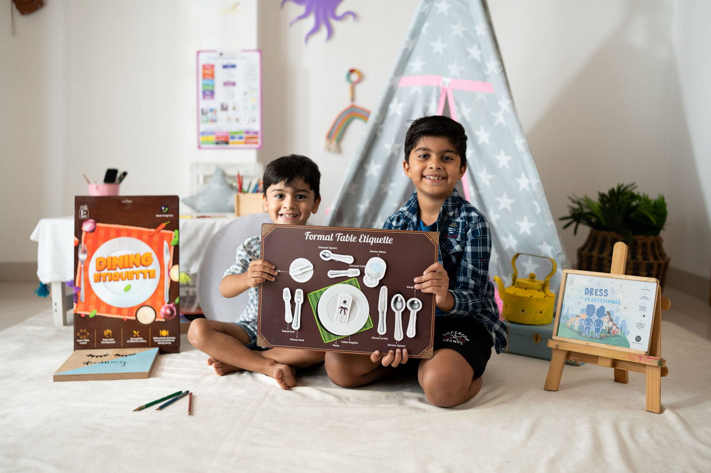 Buy Dining Etiquettes Activity Sheet - SkilloToys.com