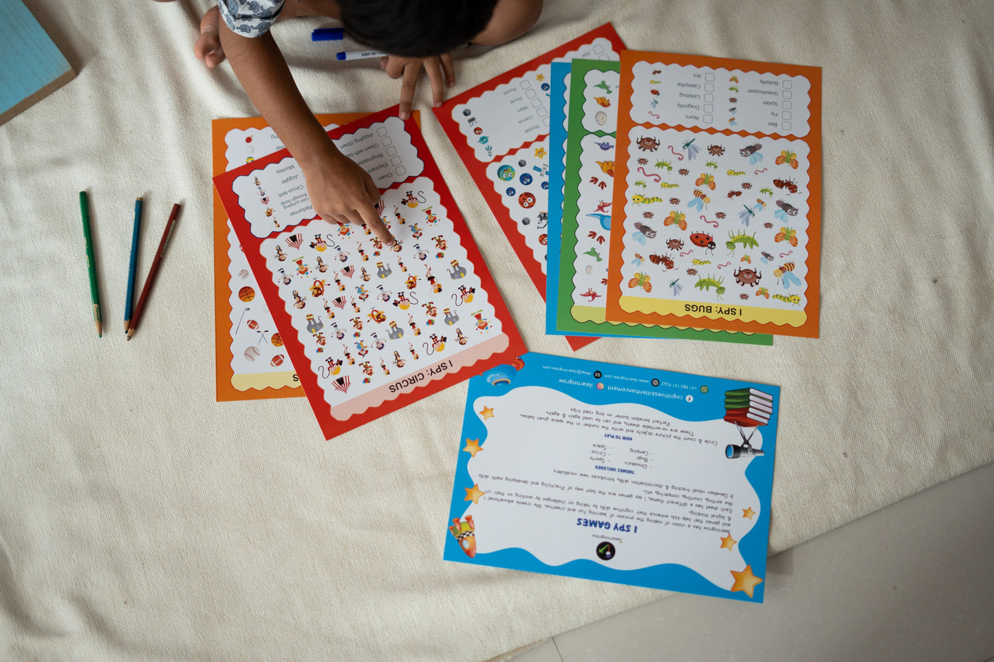 Buy Ispy Counting ,Sorting and Comparing Activity Kit - SkilloToys.com