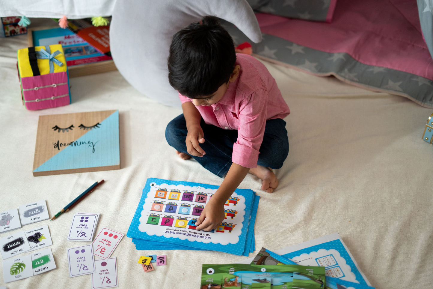 Buy Hindi Learning Activity Kit - SkilloToys.com