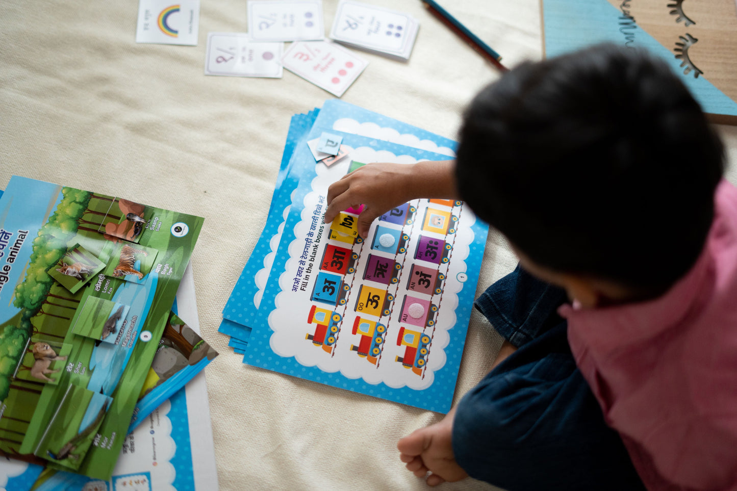 Buy Hindi Learning Activity Kit - SkilloToys.com