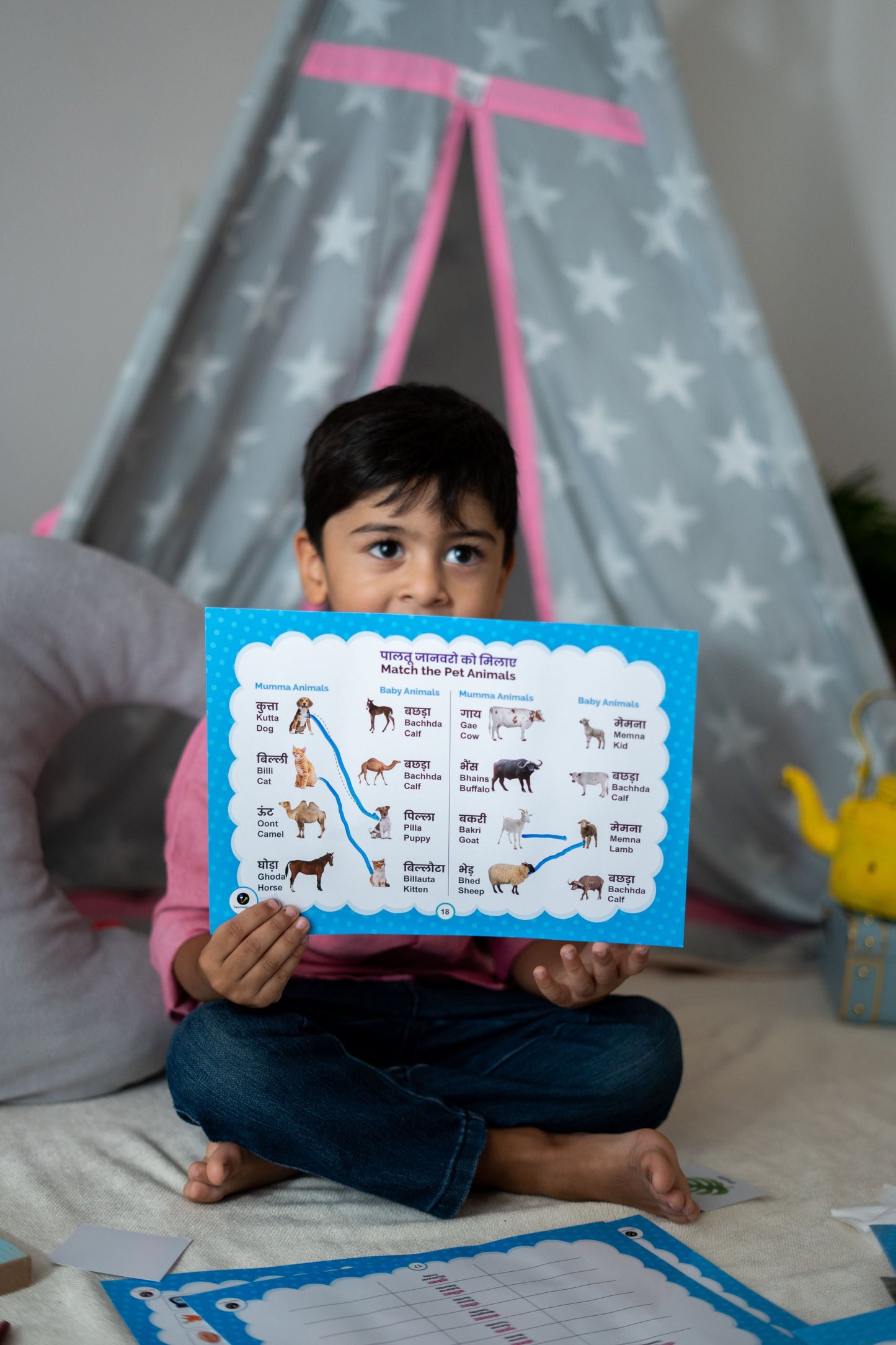 Buy Hindi Learning Activity Kit - SkilloToys.com