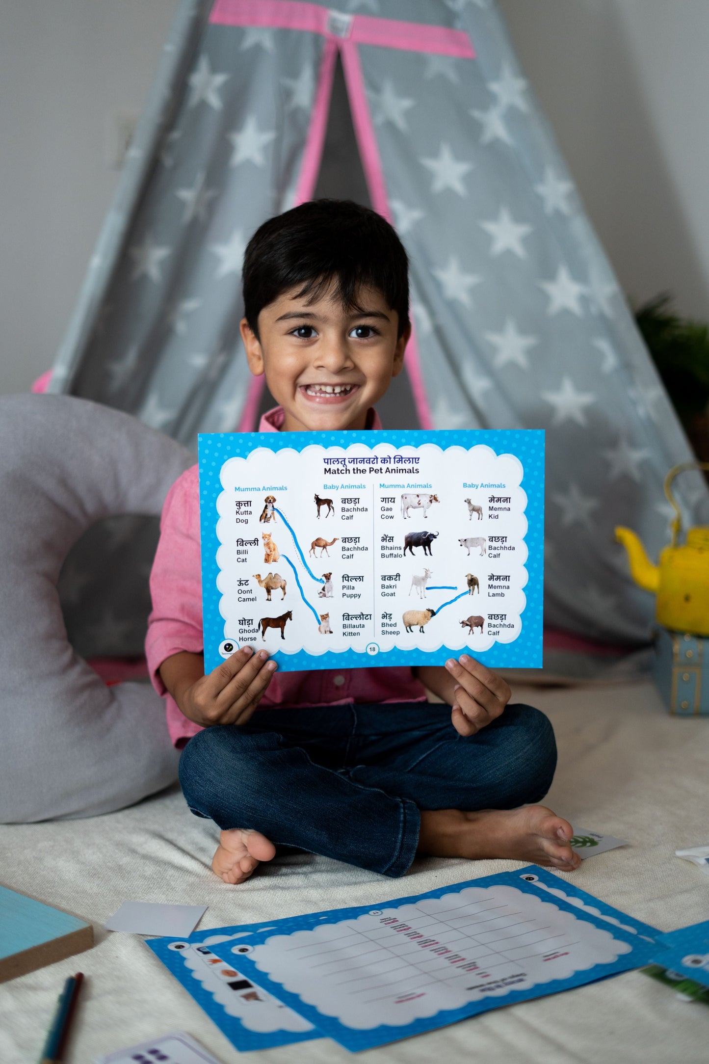 Buy Hindi Learning Activity Kit - SkilloToys.com
