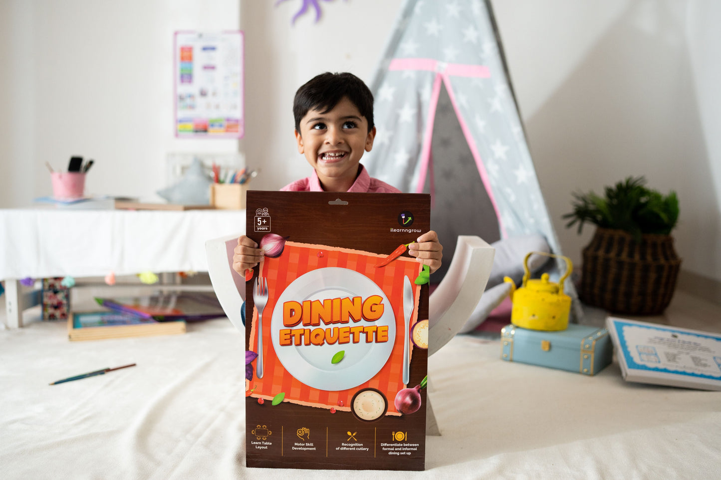 Buy Dining Etiquettes Activity Sheet - SkilloToys.com