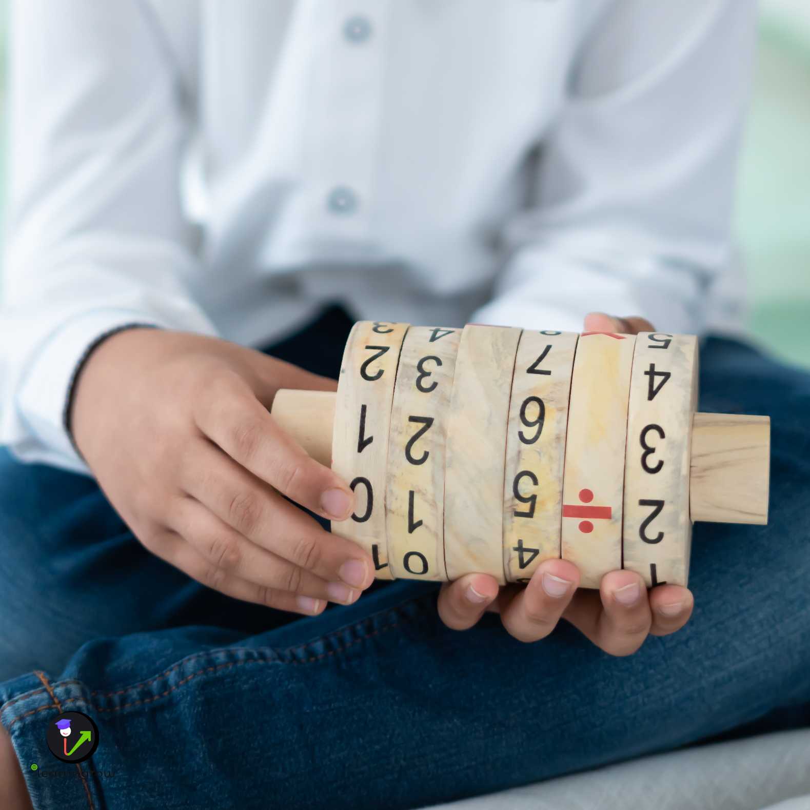 Buy Wooden Learning Maths Calculator - SkilloToys.com