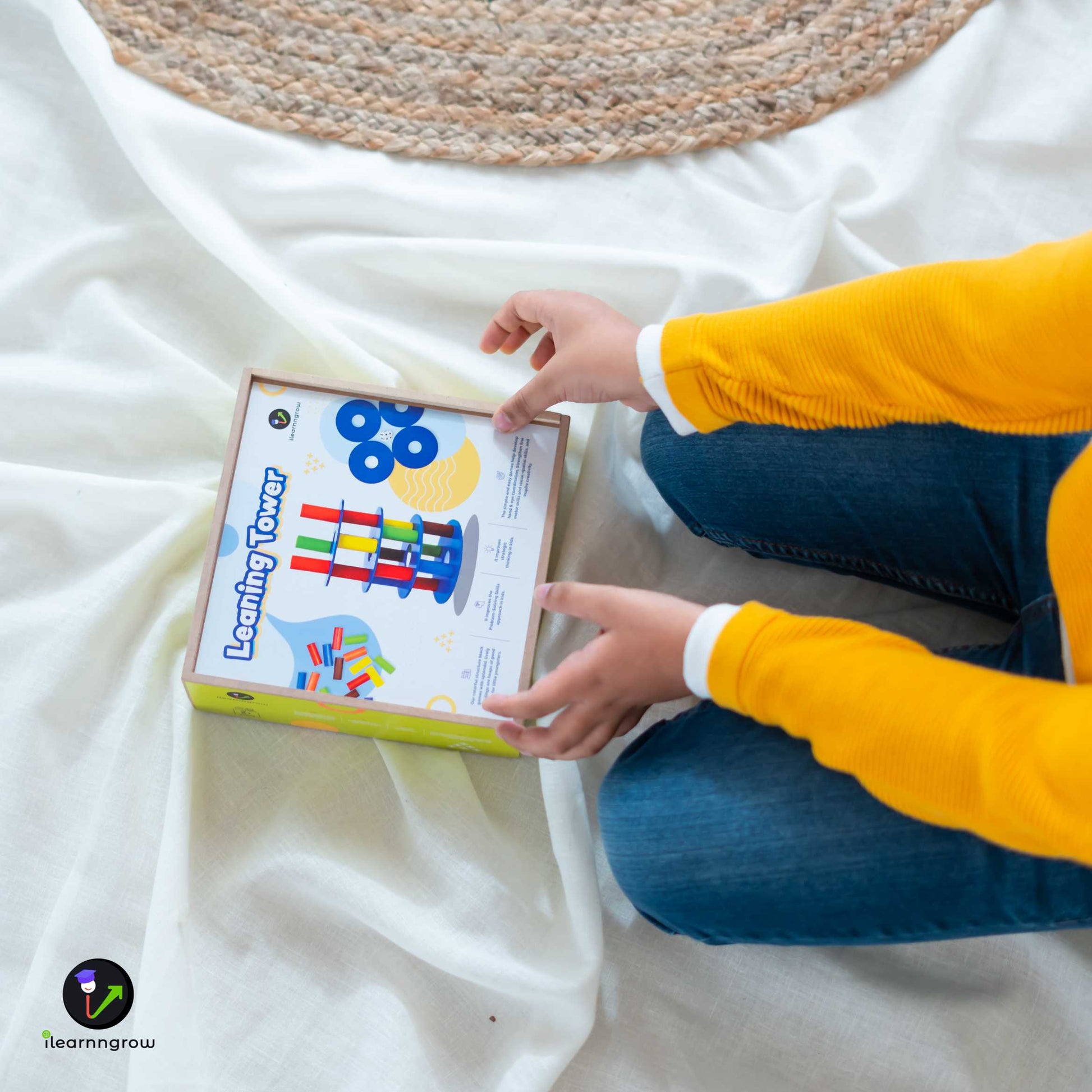 Buy Wooden Leaning Tower - SkilloToys.com