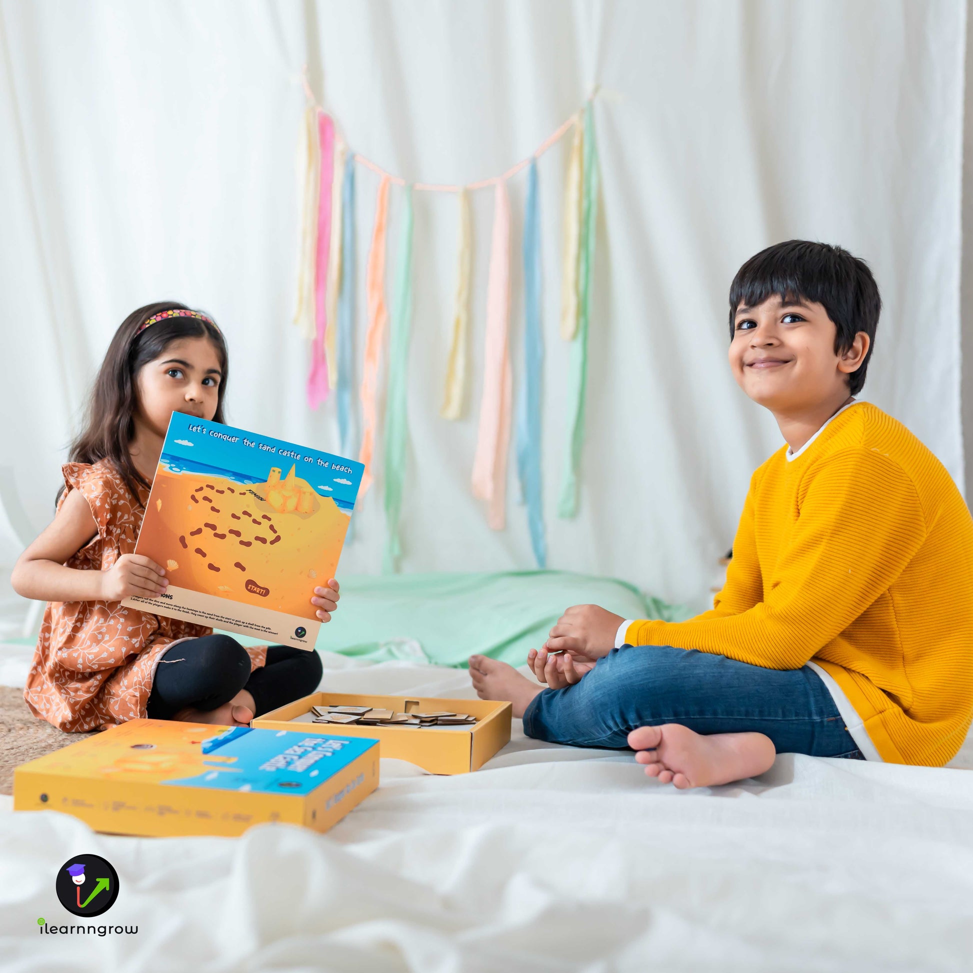 Buy Lets Conquer The Sand Castle Activity Board Game - SkilloToys.com