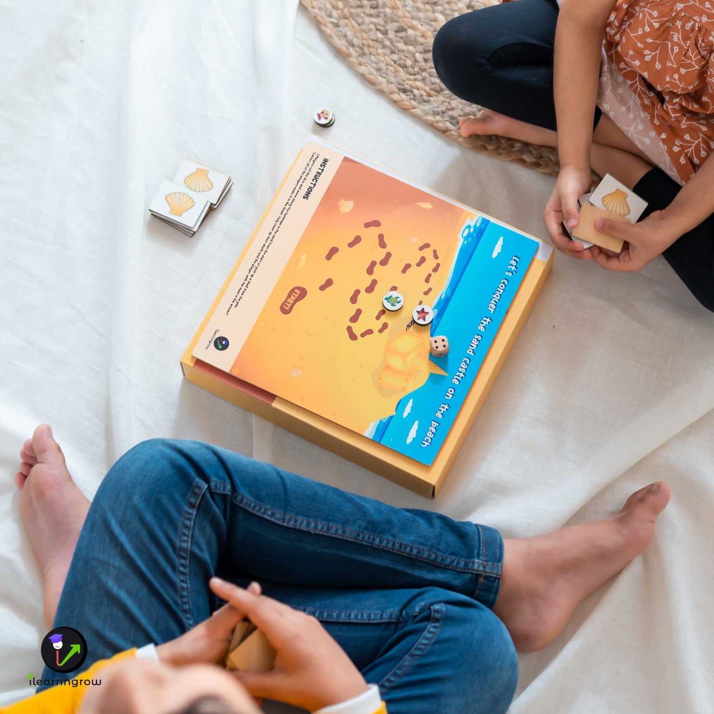 Buy Lets Conquer The Sand Castle Activity Board Game - SkilloToys.com