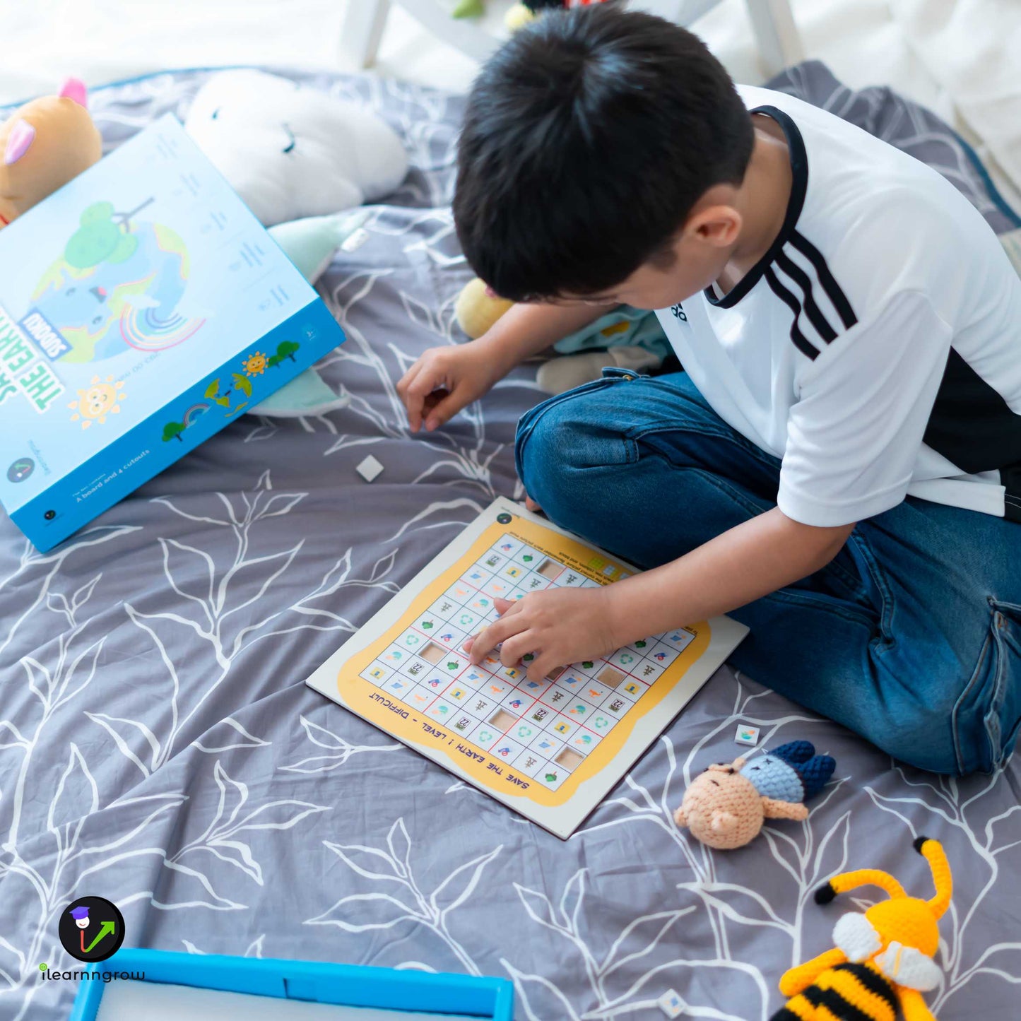 Buy Save The Earth Sudoku - Difficult Activity Board Game - SkilloToys.com