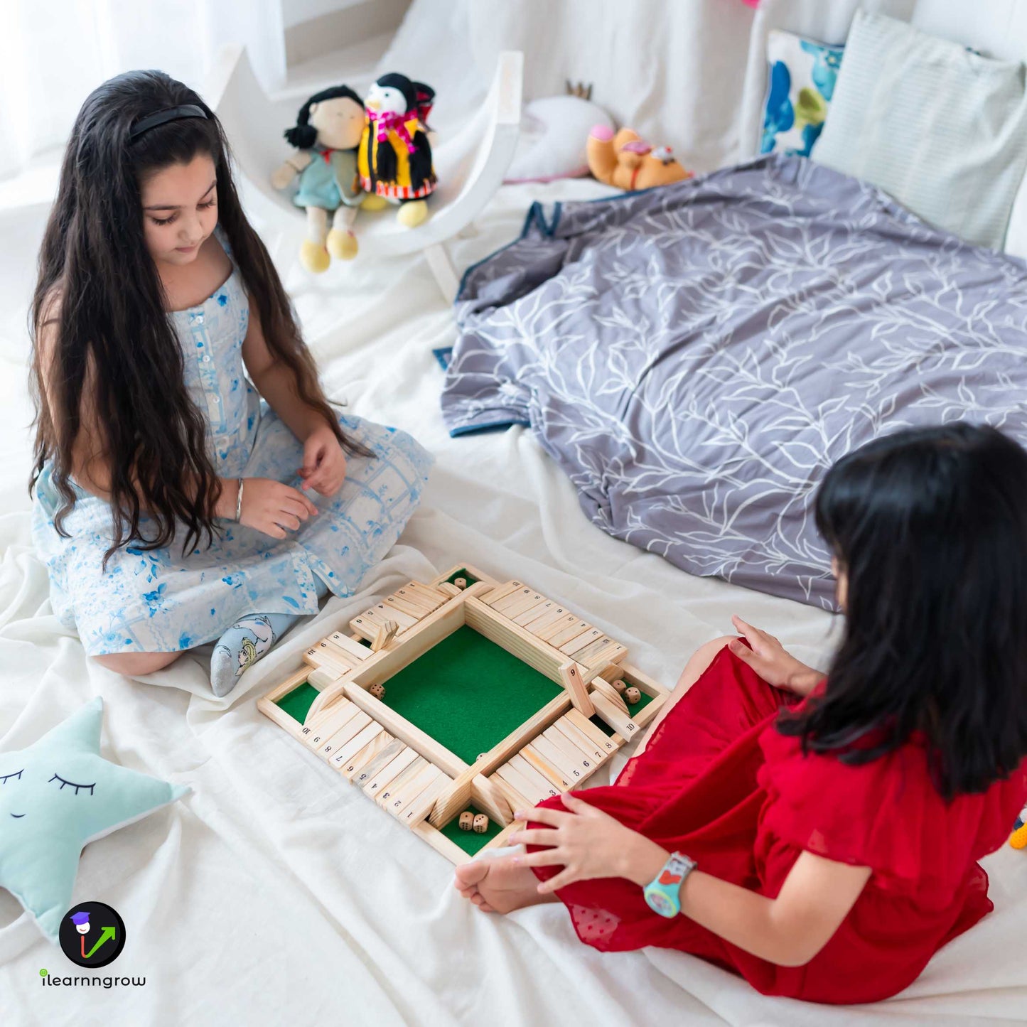 Buy Wooden Shut the Box Game - SkilloToys.com