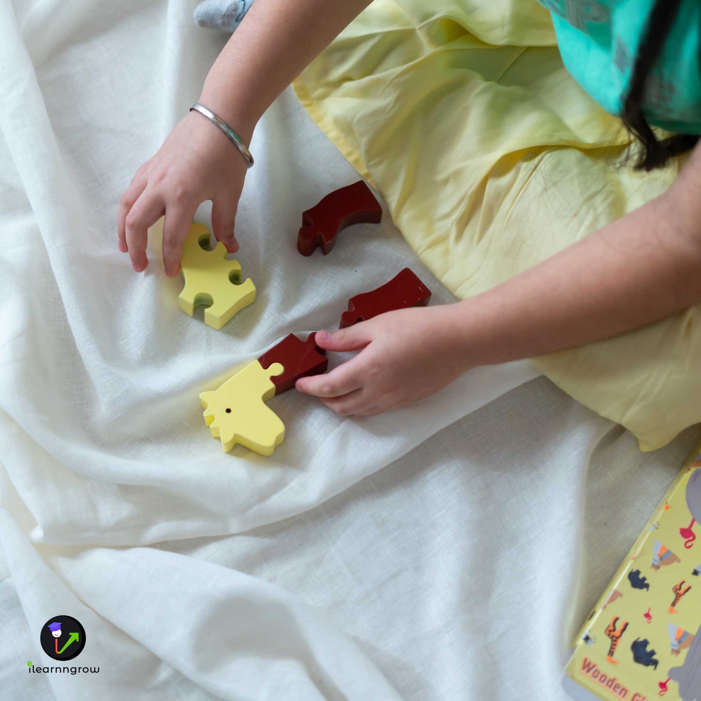Buy Giraffe Animal Wooden Puzzle Toy - SkilloToys.com