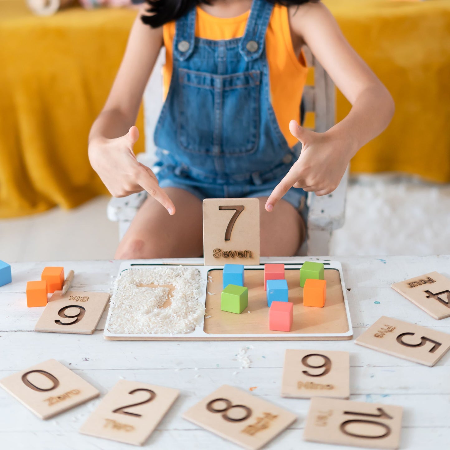 Buy Montessori Number Literacy Learning Board - SkilloToys.com