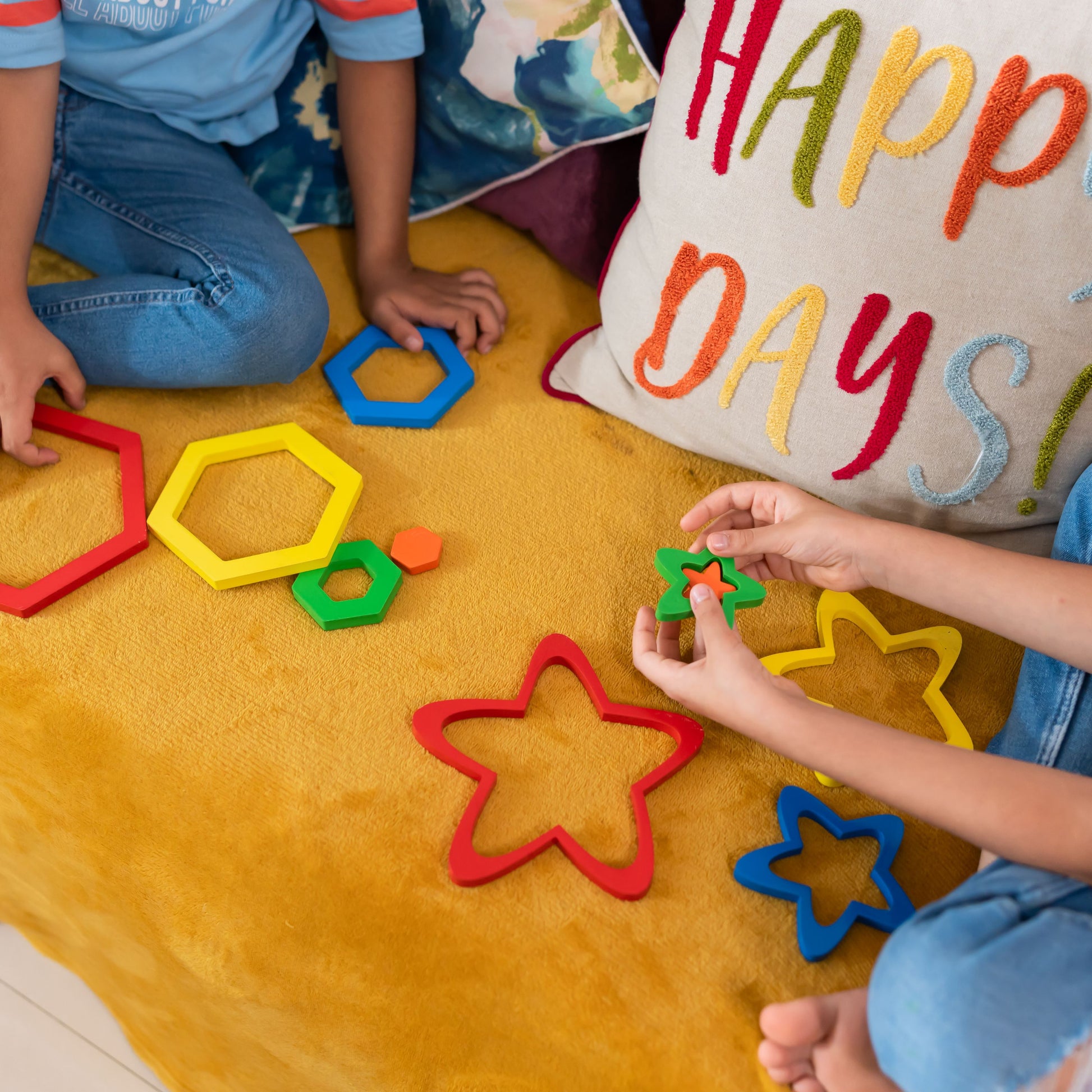 Buy Hexagon Size and Shape Sorter Puzzle - SkilloToys.com