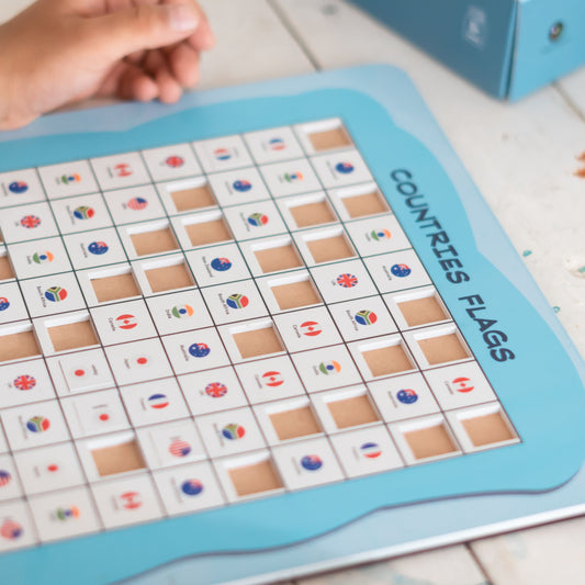 Buy Country Flag Sudoku Activity Board Game - SkilloToys.com