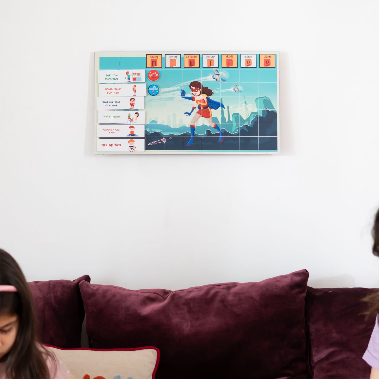 Buy Magnetic Reward Chart for Kids - SkilloToys.com