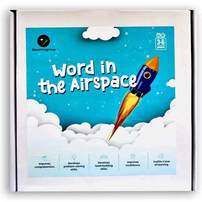 Buy Words in the Air Space Actiivity Board Game - SkilloToys.com