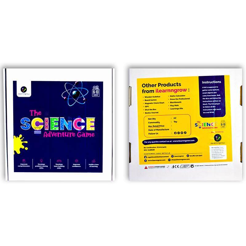 Buy Science Adventure Activity Board Game - SkilloToys.com