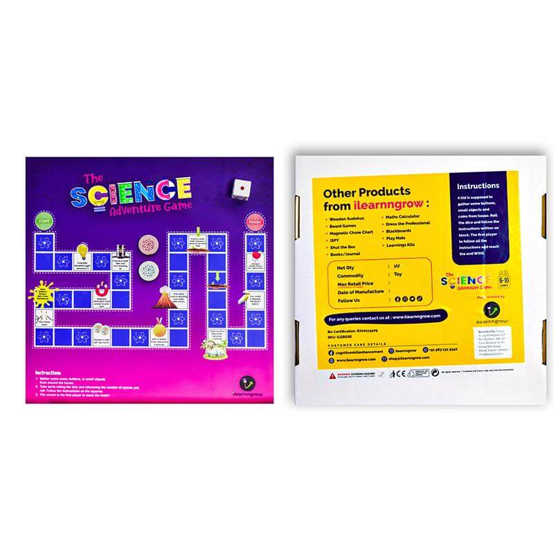 Buy Science Adventure Activity Board Game - SkilloToys.com
