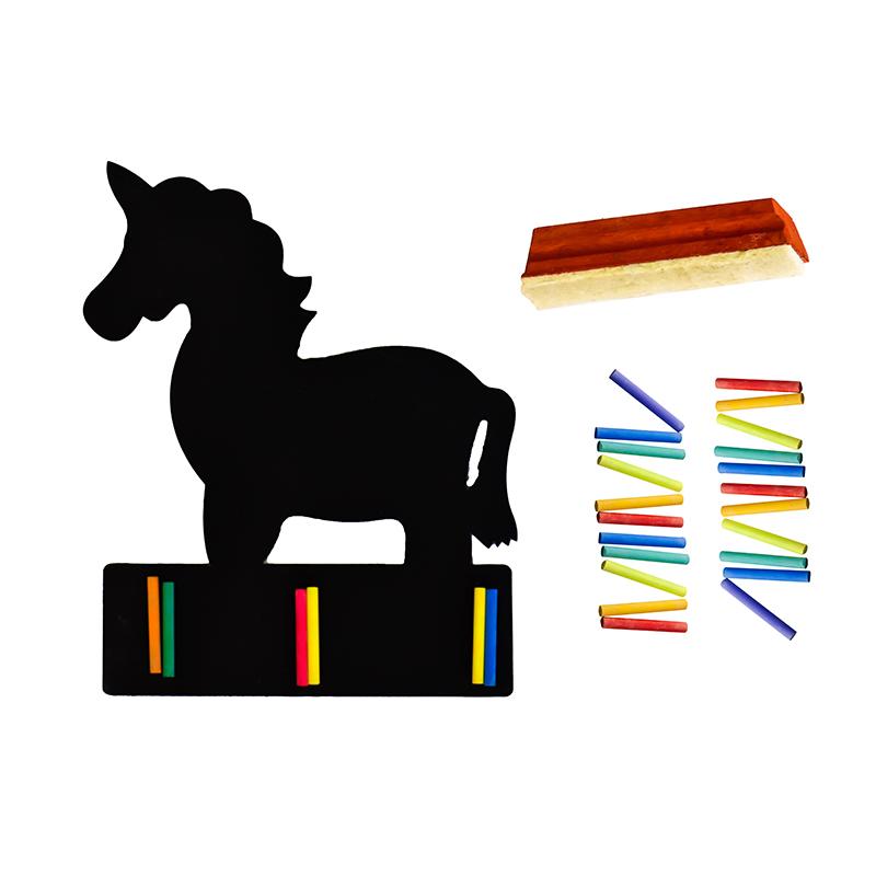 Buy Wooden Unicorn BlackBoard - SkilloToys.com