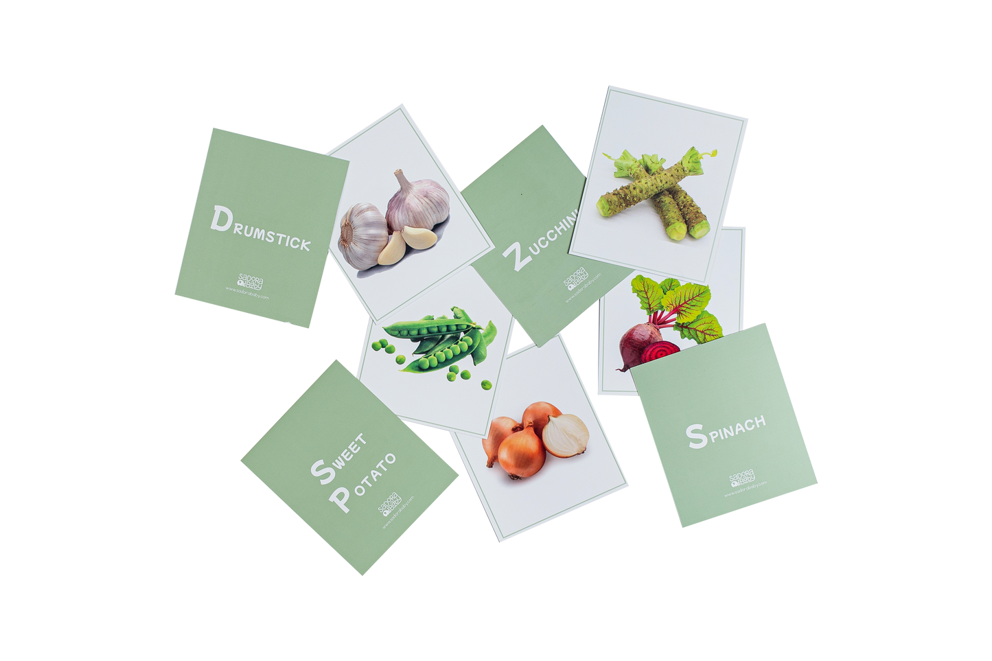 Buy Vegetables Veggie Vision Flashcards Online - SkilloToys.com