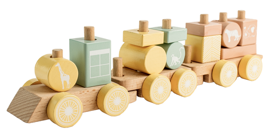 Buy Multi Play Use Wooden Choo-Choo Train Set Online - SkilloToys.com