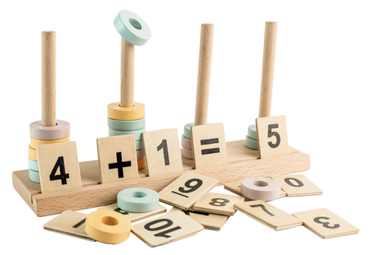 Buy Genius Abacus Counting Learning Stacker Board - Level 1 Online - SkilloToys.com