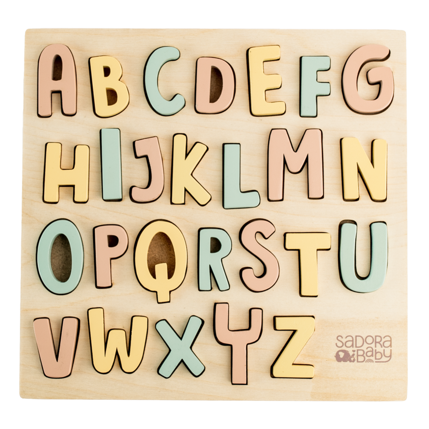 Buy A-Z Wooden Alphabet Puzzle Board Online - SkilloToys.com
