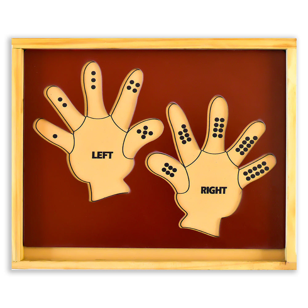 Buy Left and Right Hand Counting Puzzle Blocks - SkilloToys.com