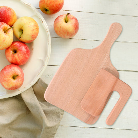 Montessori Wooden Knife & Chopping Board