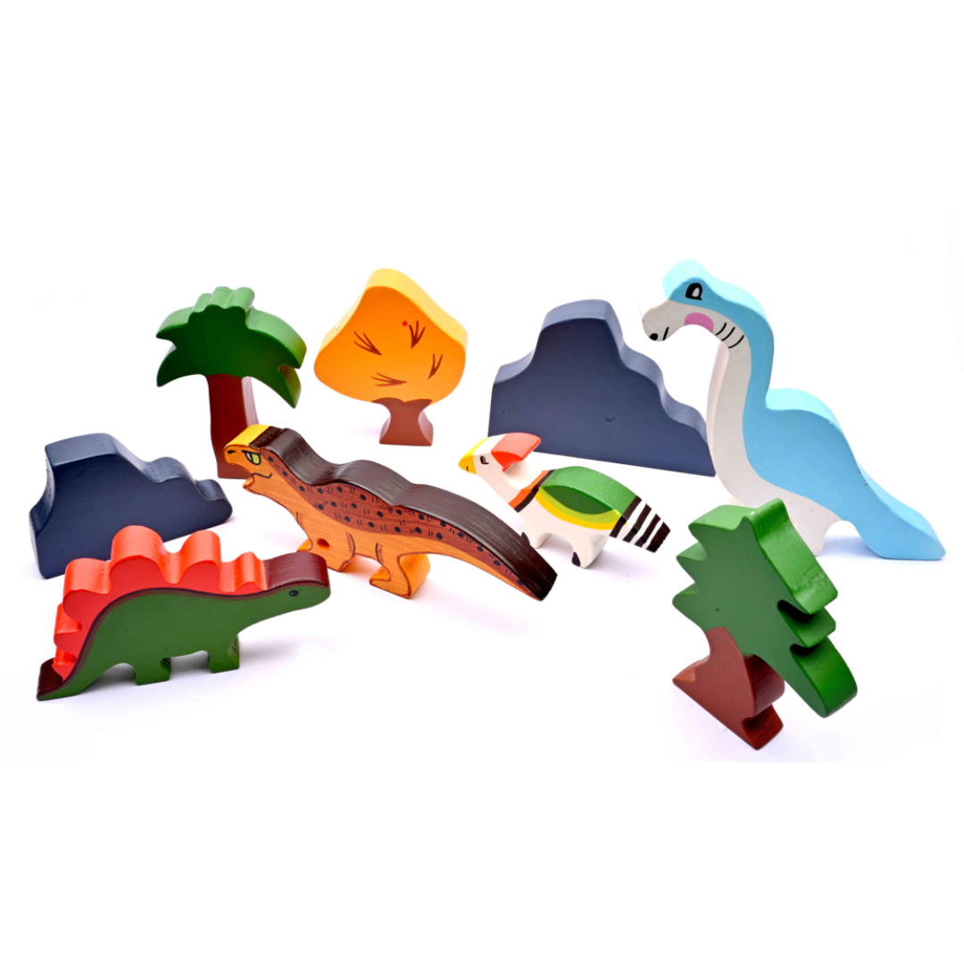 Buy Dinosaur World Wooden Pretend Play Toy - SkilloToys.com