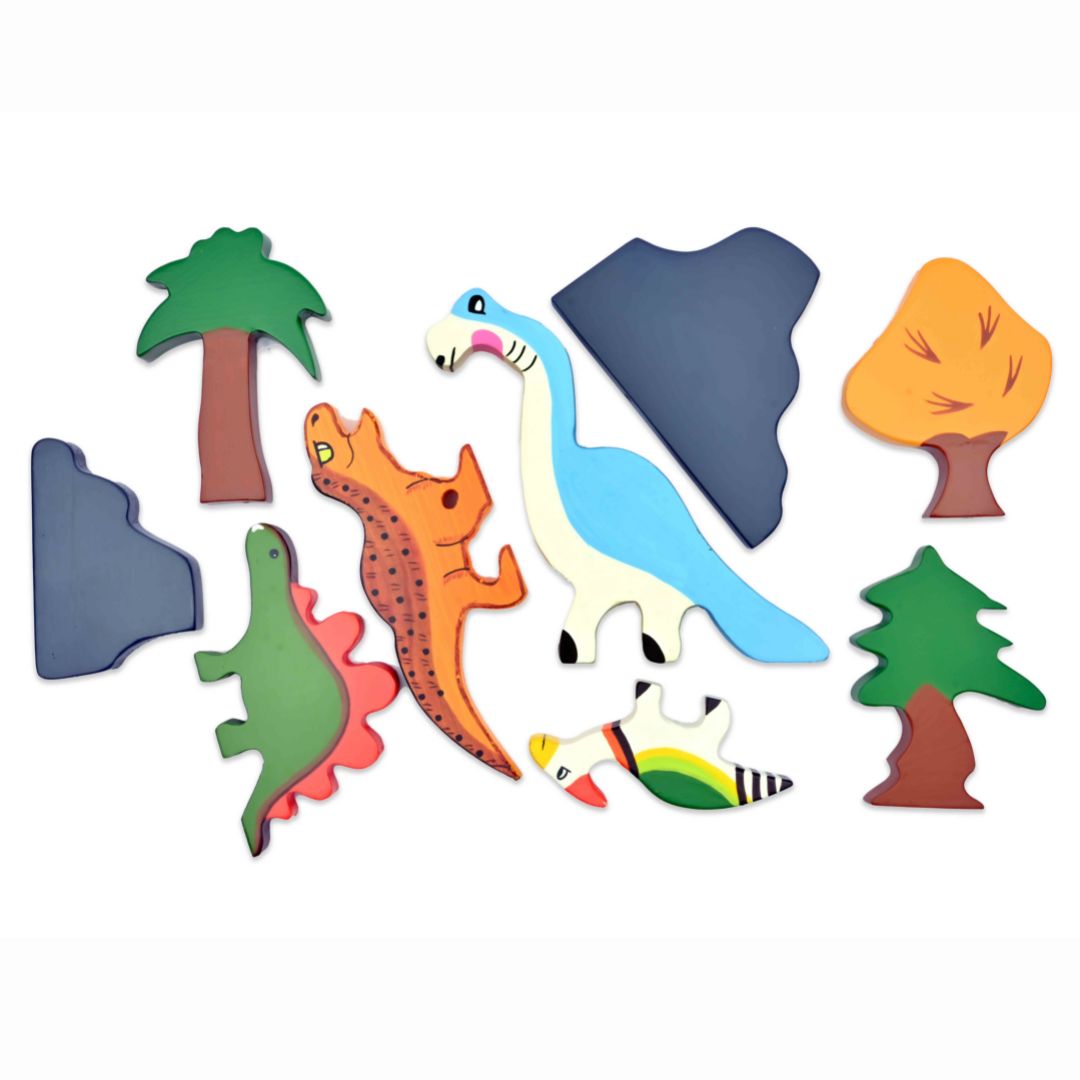 Buy Dinosaur World Wooden Pretend Play Toy - SkilloToys.com