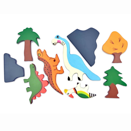Buy Dinosaur World Wooden Pretend Play Toy - SkilloToys.com