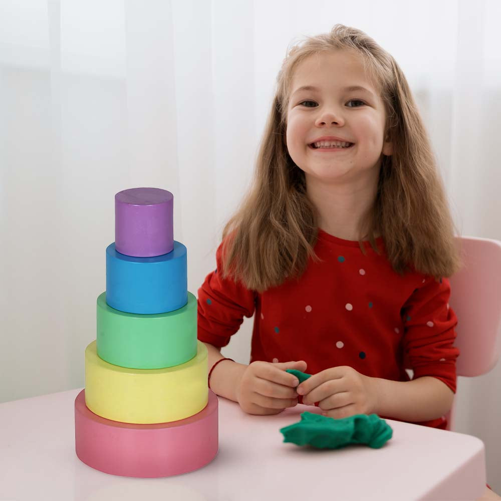 Buy Wooden Nesting Stacking Bowls - SkilloToys.com