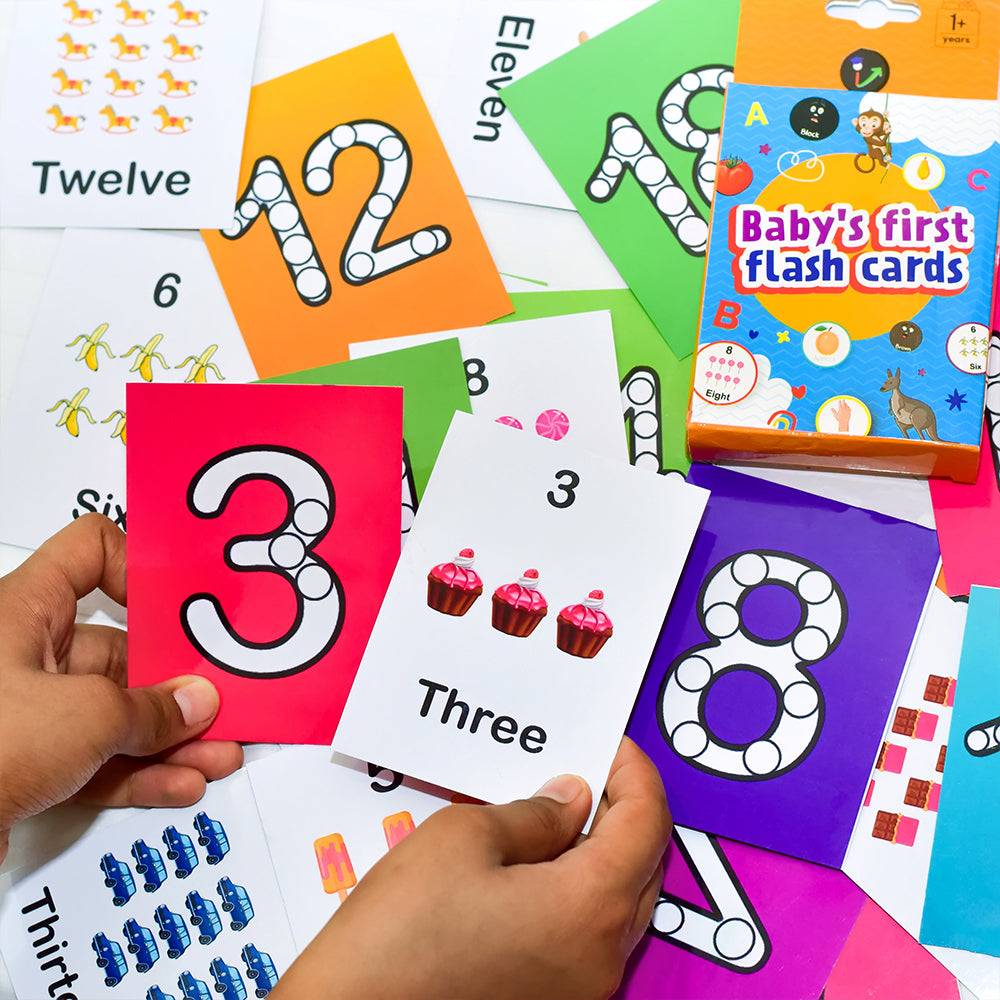 Buy Baby's First Numbers Flash Cards - SkilloToys.com