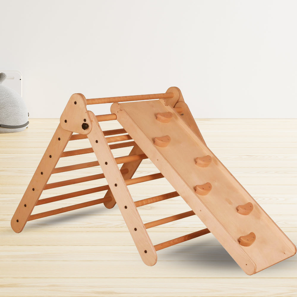 Wooden Pikler Triangle for Kids