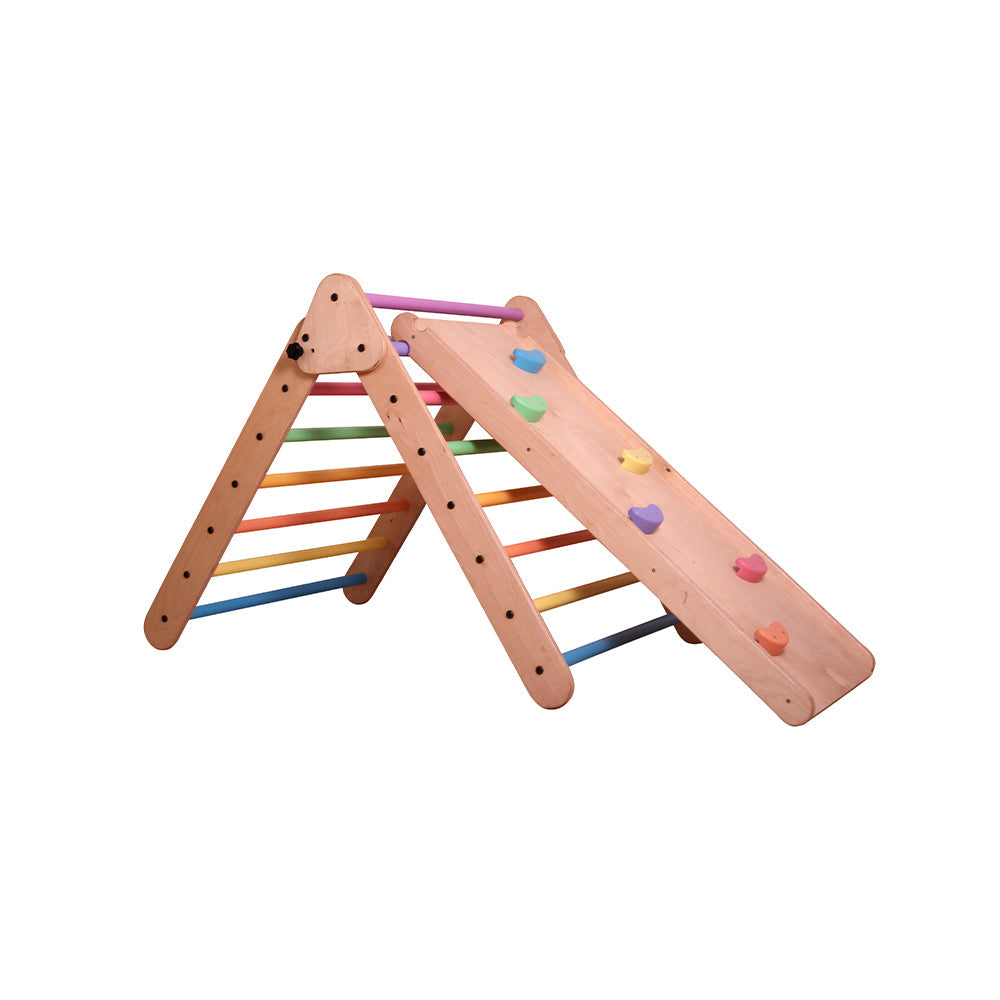 Wooden Pikler Triangle for Kids