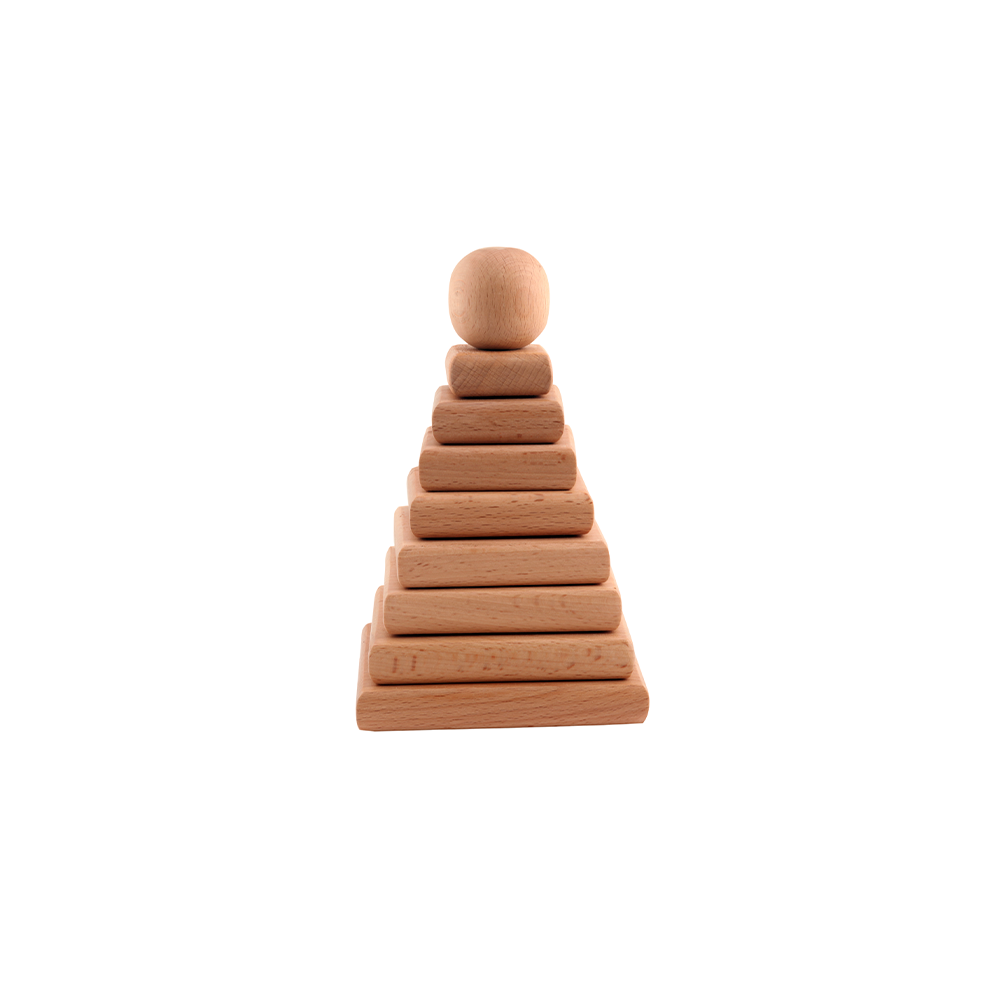 Wooden Prism Stacker