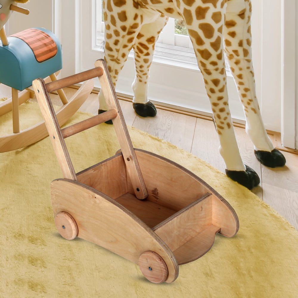 Buy Wooden Push Wagon - SkilloToys.com