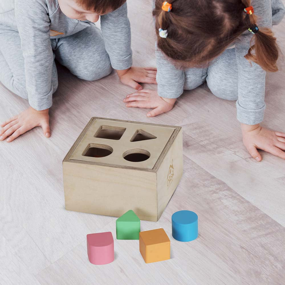 Buy Wooden Shape Sorter - SkilloToys.com