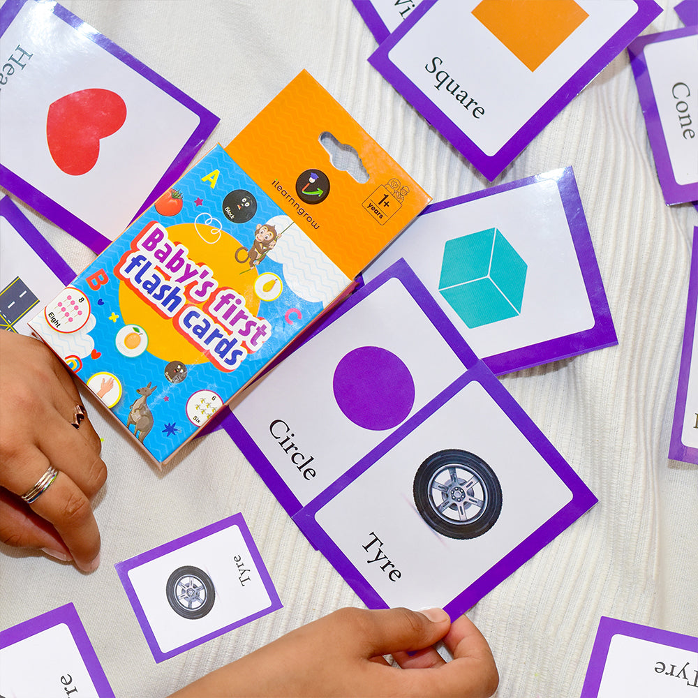 Buy Baby's First Shape Flash Cards - SkilloToys.com