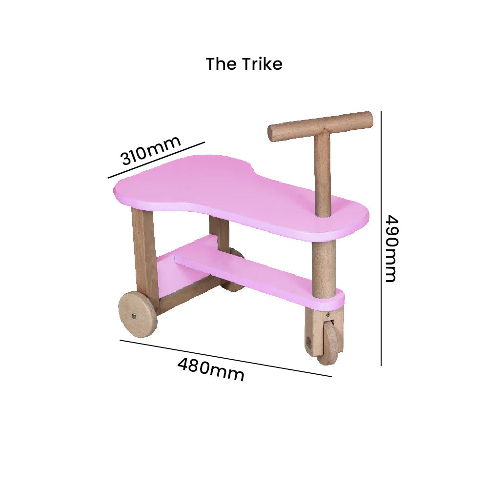 The Trike Wooden Scooter